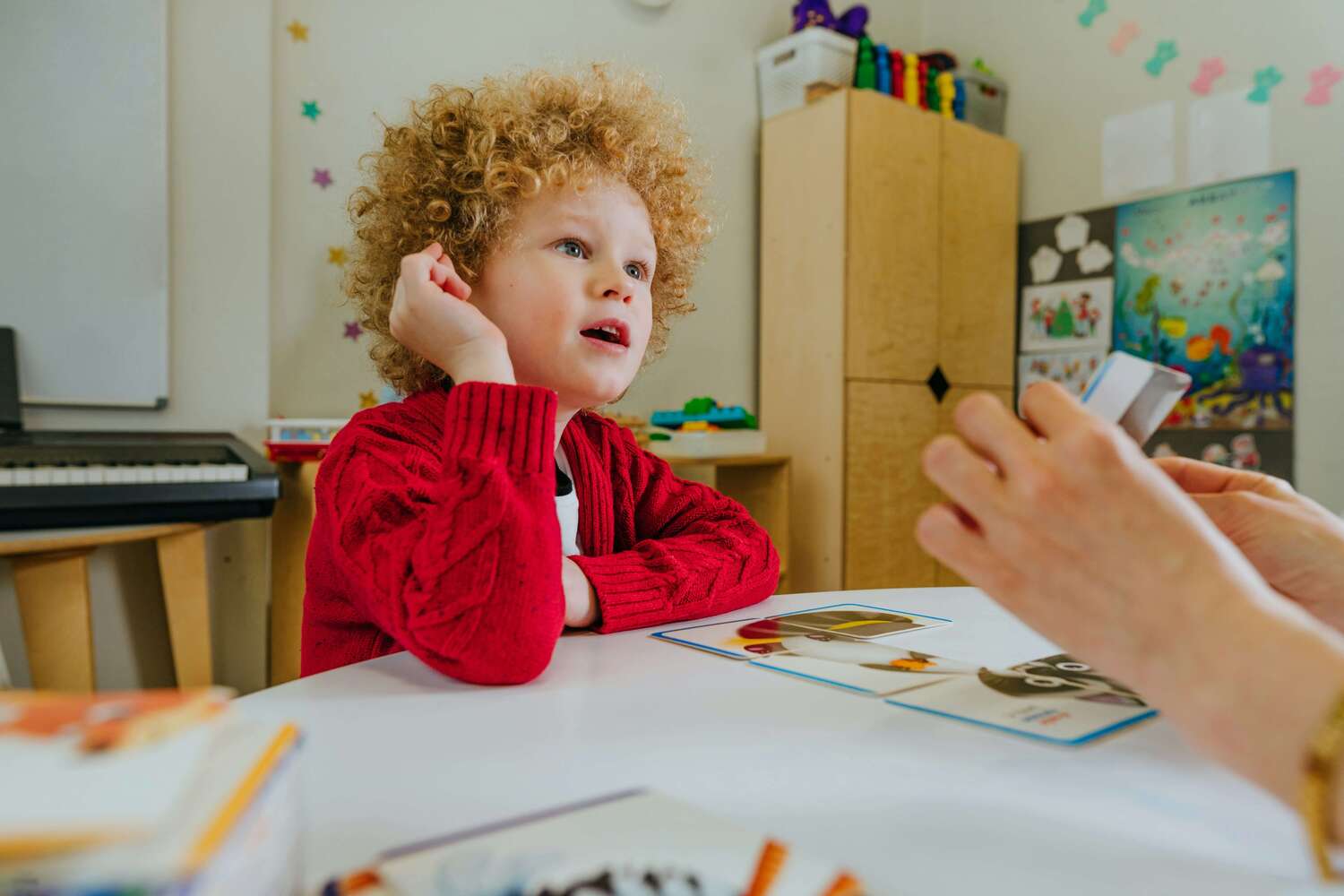 child in speech